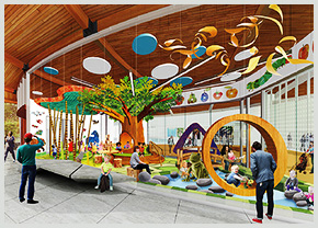 正定县小学情景体验式科普展区设计